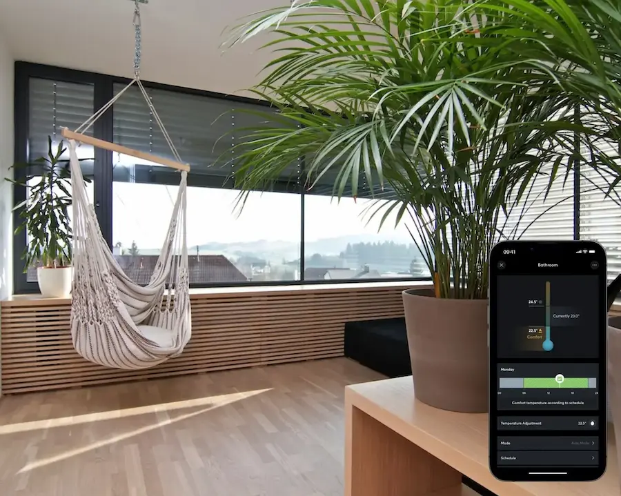 Gestion intelligente du chauffage et de la climatisation dans une villa